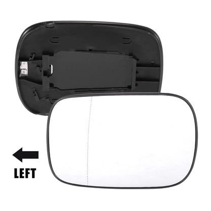 Heated Left Side Rearview Mirror Glass for Volvo XC70 XC90 (2003-2006)