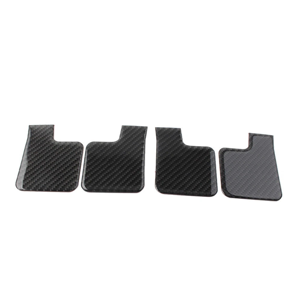 Black Interior Door Handle Bowl Cover Trim for Jeep Wrangler JK (2011-2017)