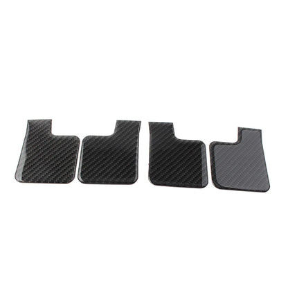 Black Interior Door Handle Bowl Cover Trim for Jeep Wrangler JK (2011-2017)