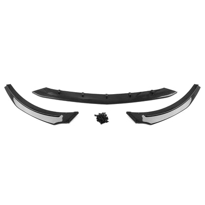 Front Spoiler Lip Splitter for Benz CLA W117 CLA45AMG CLA200 (2017-2019)