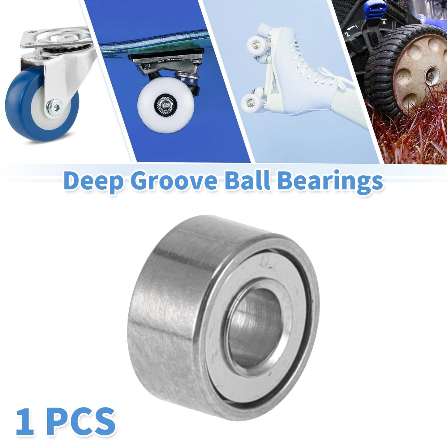 2x5x2.5mm Deep Groove Ball Bearings for Scooter Skateboard Wheel