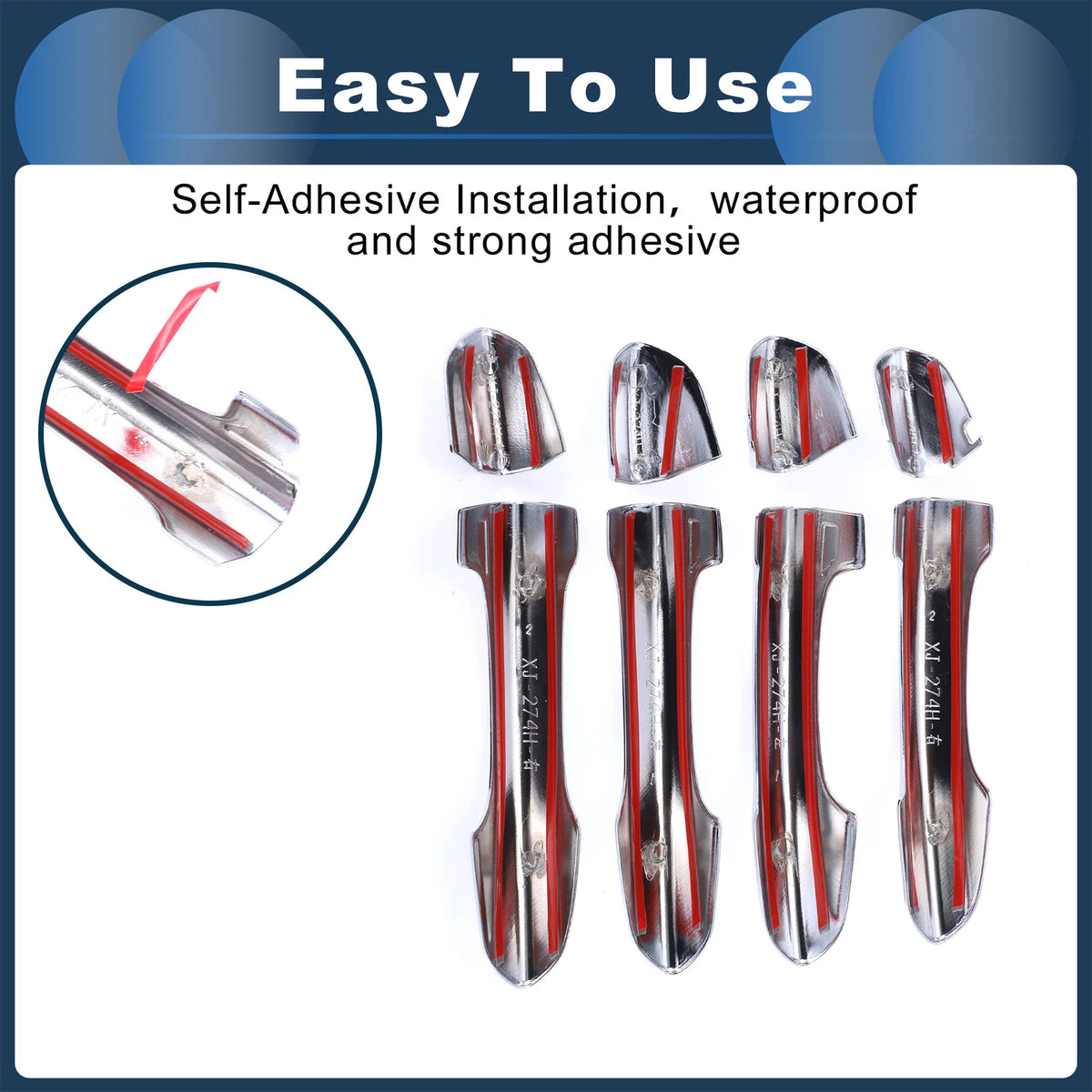 Car Door Handle Cover Trim for Ford Mondeo (2015-2023)
