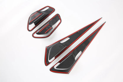 Inner Door Handle Bowl Carbon Fiber Cover Trim for Hyundai Elantra N (2021-2024)