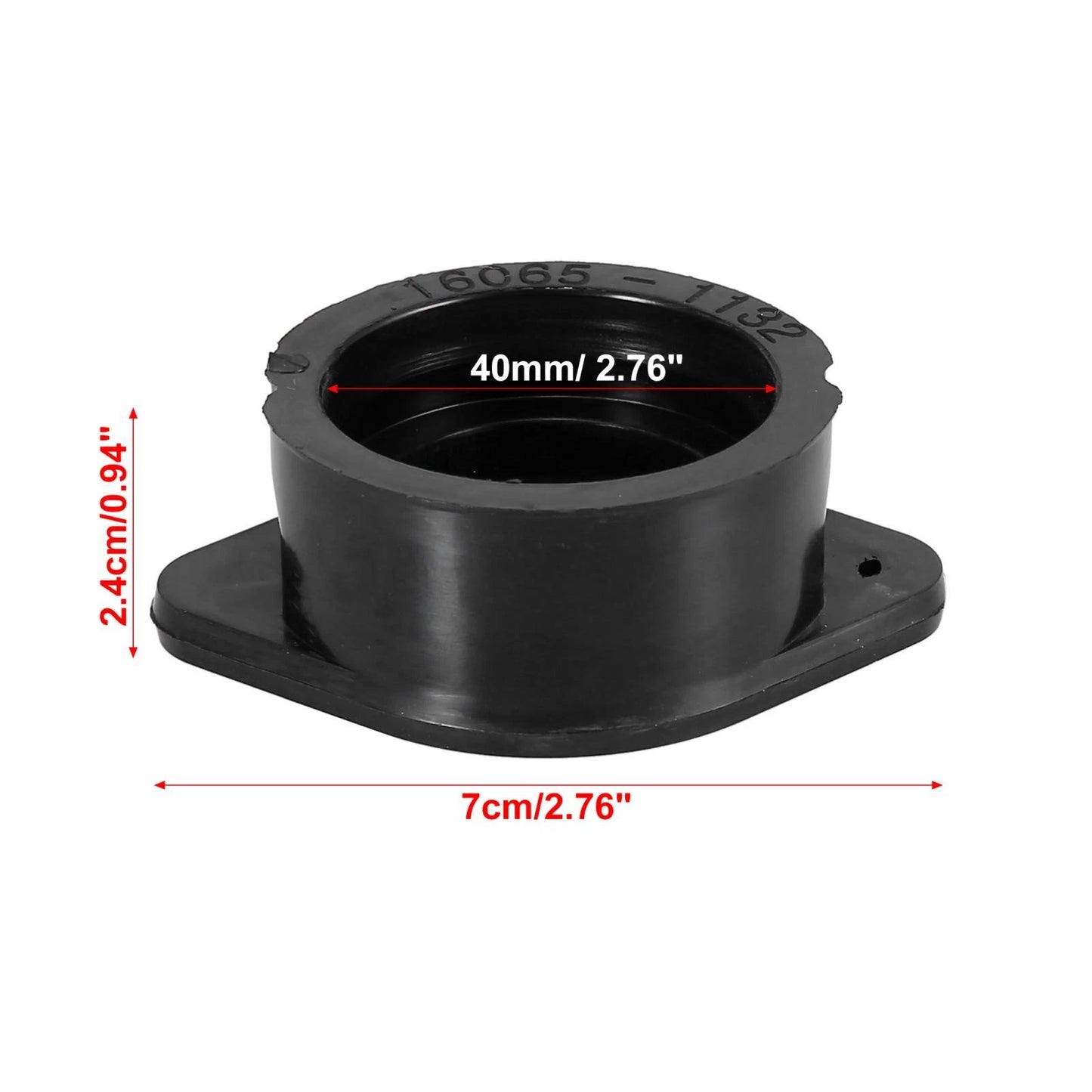 Carburetor Intake Adaptor Connector / 4 x Kawasaki
