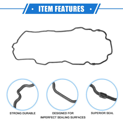 Oil Pan Gasket for Ford 2004-2012 Rubber Black