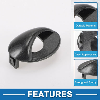 Bumper Headlight Washer Nozzle Cover Cap for BMW M3 (2008-2013) Gray