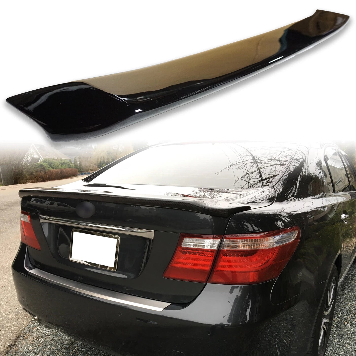 Boot Spoiler for Lexus LS460 (2006-2017)