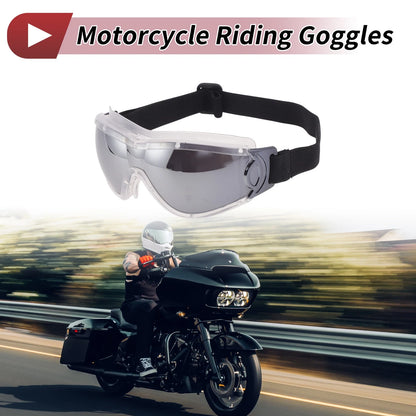 Motorcycle Riding Goggles for PC PU Cycling Sunglasses