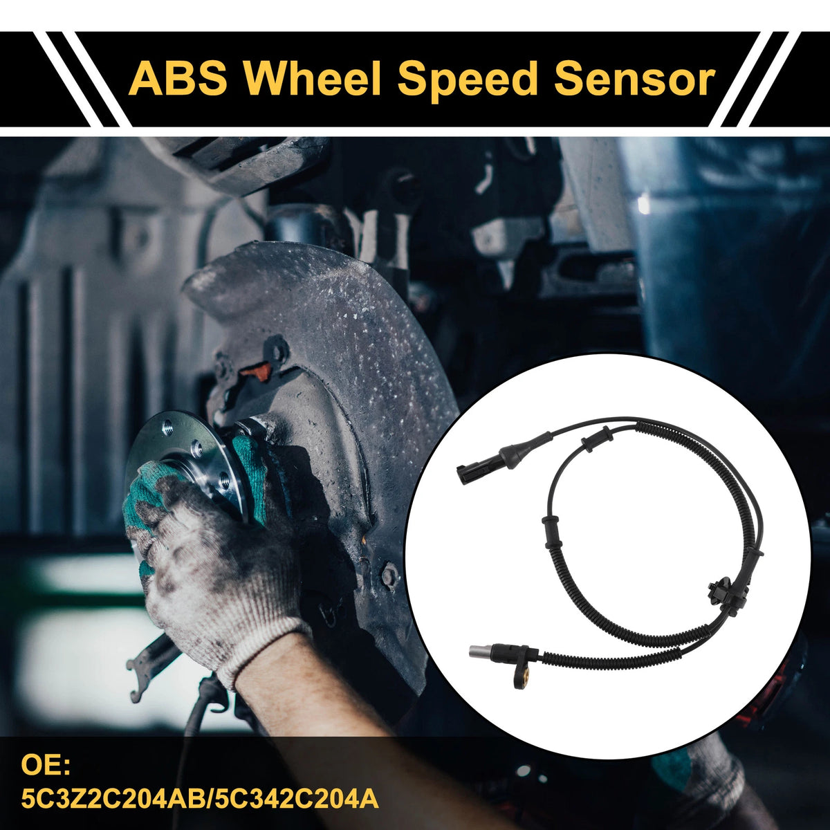 ABS Wheel Speed Sensor for Ford F-250 F-350 Super Duty (2005-2007)