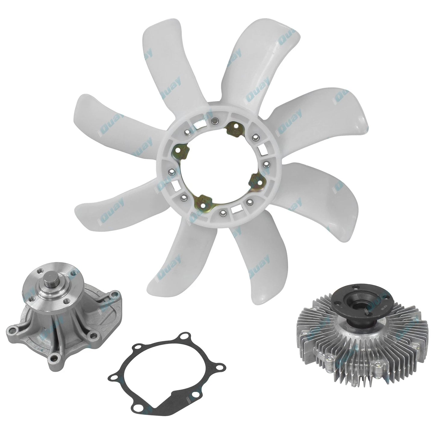 Water Pump Fan Clutch & Blade for Landcruiser FZJ 75 78 79 4.5L 1FZ-FE (1992-2007)