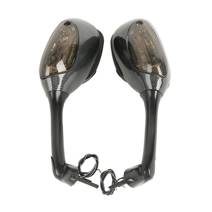 Rearview Mirrors with Turn Signals for Suzuki GSXR600 GSXR750 GSXR1000 (2005-2025)