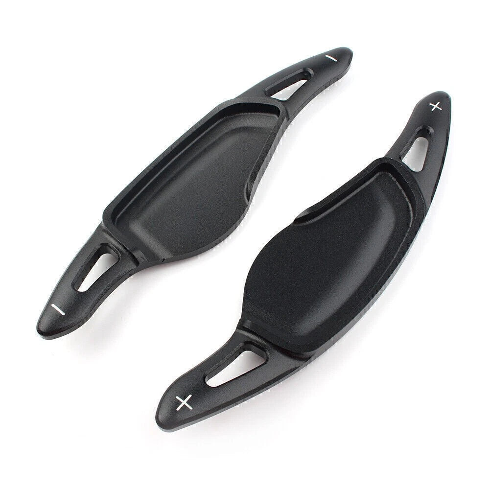 Black Steering Wheel Paddle Shifter Extensions for BMW X3 X4 M5 X5 (2018-2020)