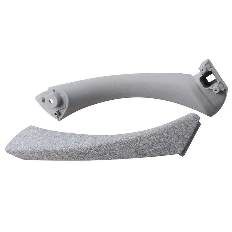 Gray Inner & Outer Door Handle Trim Cover for BMW E90 328i (2007-2013)