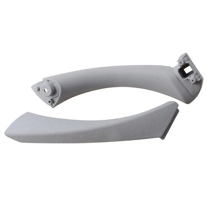 Gray Inner & Outer Door Handle Trim Cover for BMW E90 328i (2007-2013)