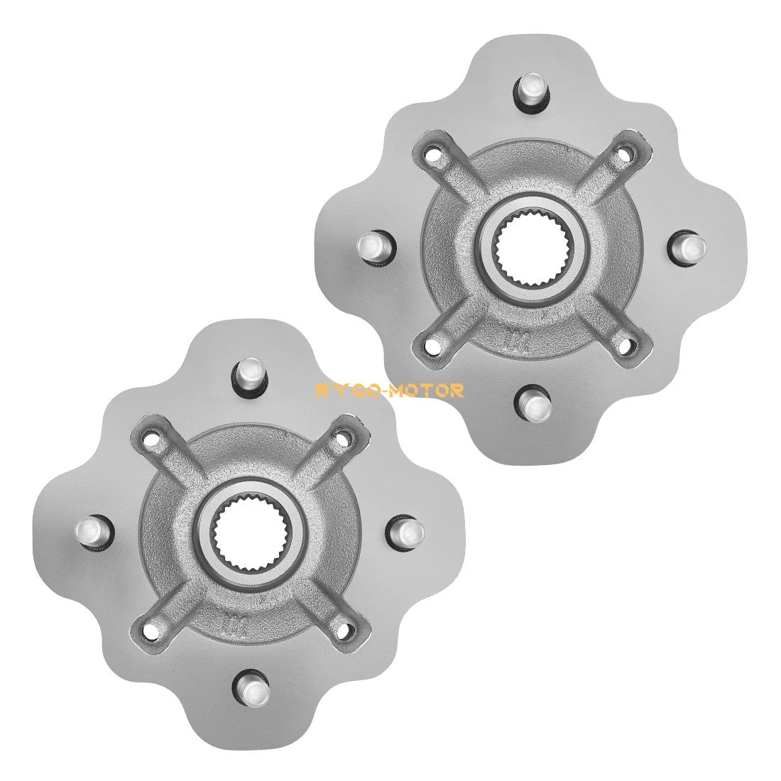 Front L/R Wheel Hubs for Yamaha Grizzly 350-450 Big Bear 400 (2007–2012)