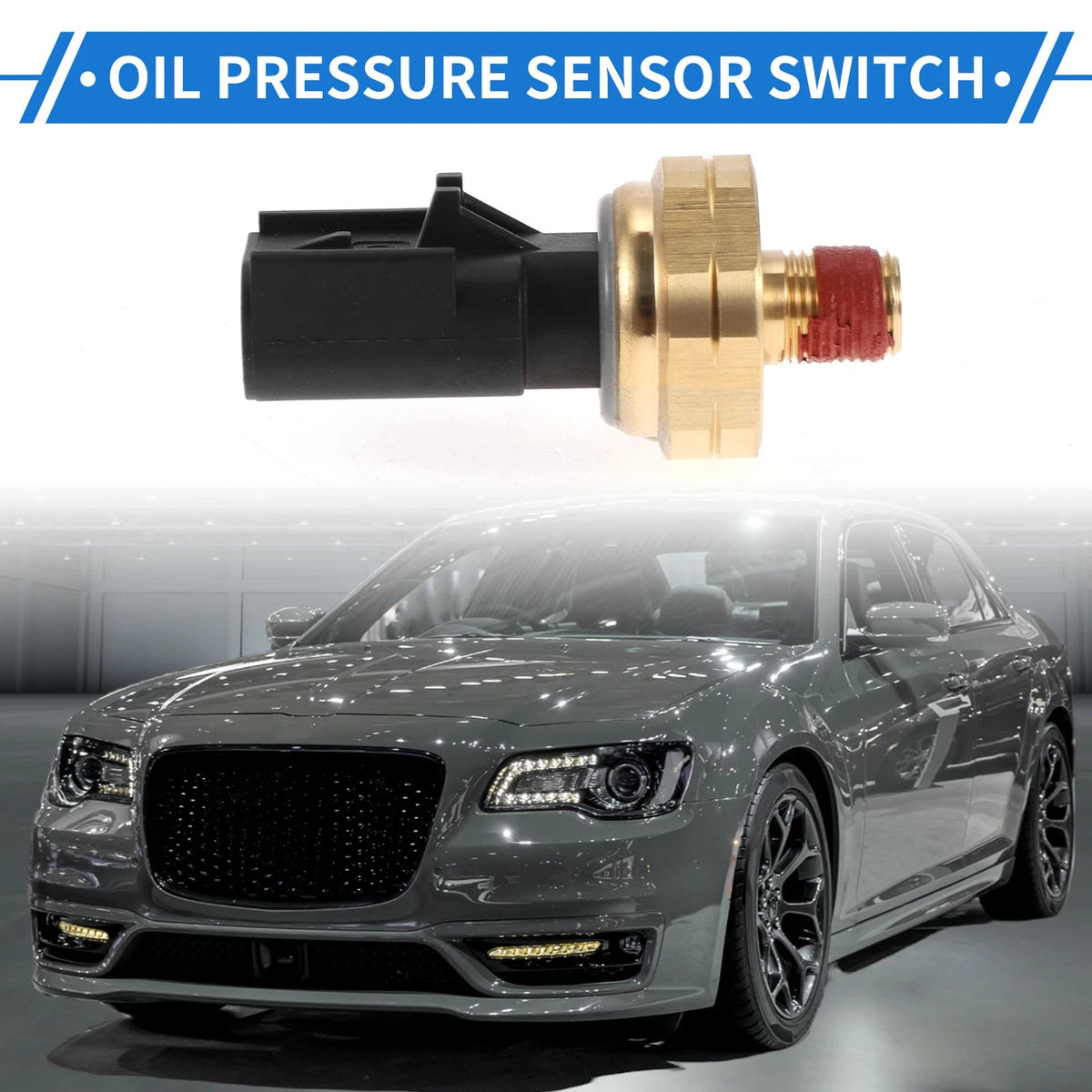 Engine Oil Pressure Sensor for Jeep Grand Cherokee, Wrangler, Cherokee (1999-2023)