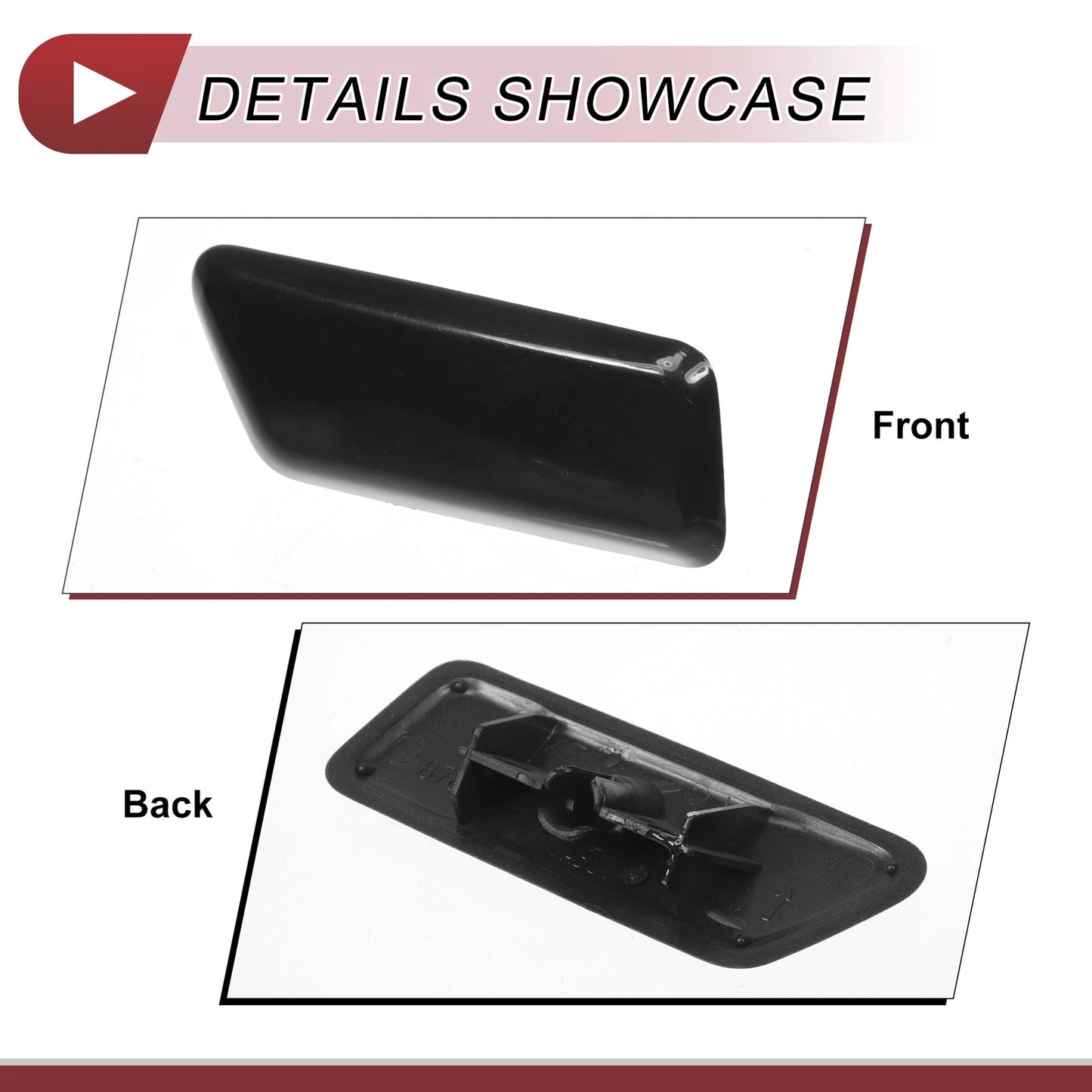 Front Left Washer Nozzle Cover for Mitsubishi Outlander (2006-2018)