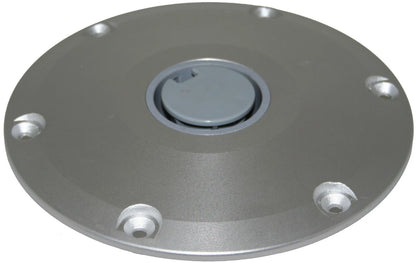 Boat Pedestal Spare Base for 60mm Post Round Anodised Aluminum