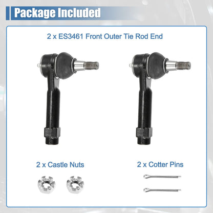 Front Outer Tie Rod End Links for Ford Explorer, Mercury (1998-2003)