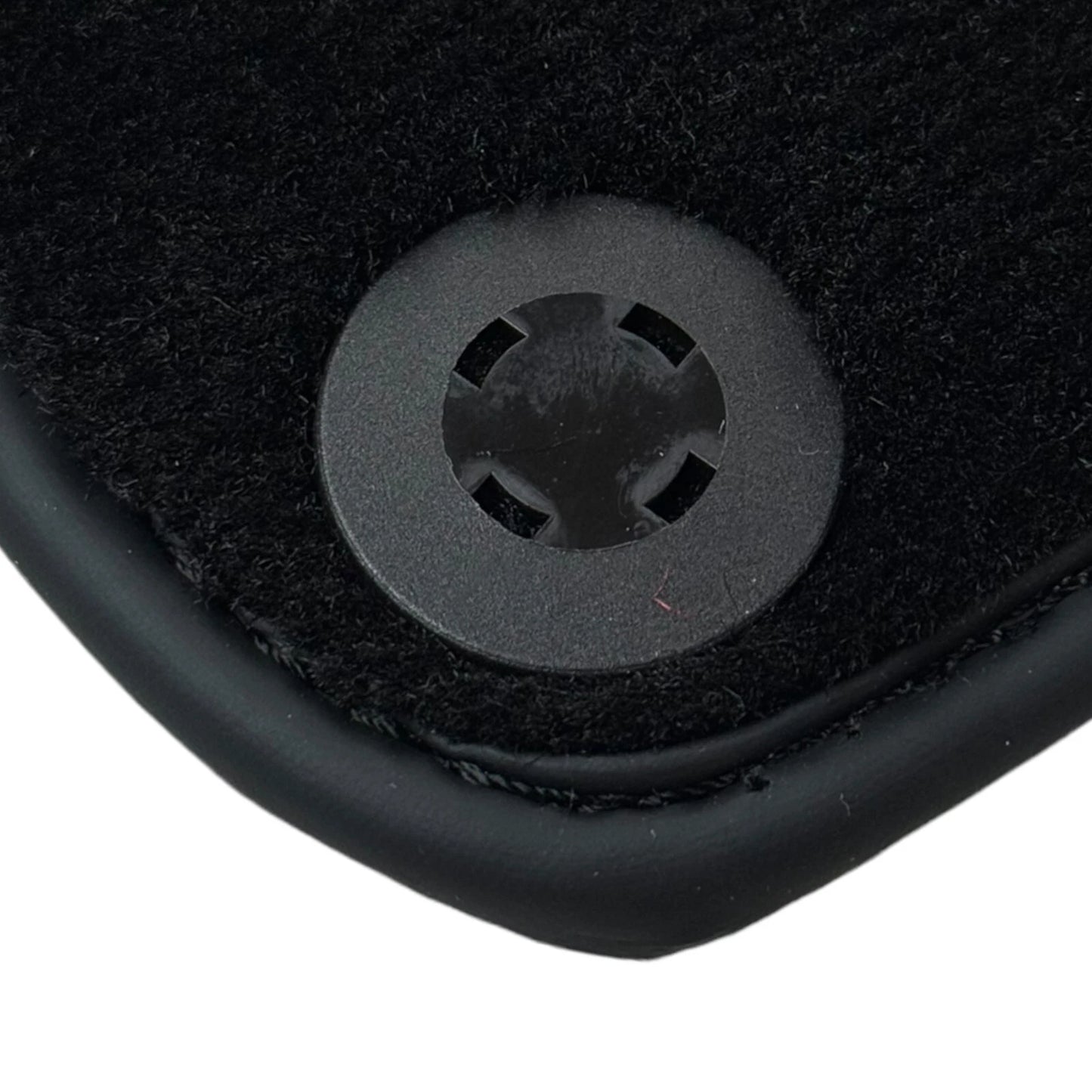Lamborghini Gallardo Black Tailored Floor Mats with Logo (2004-2013)