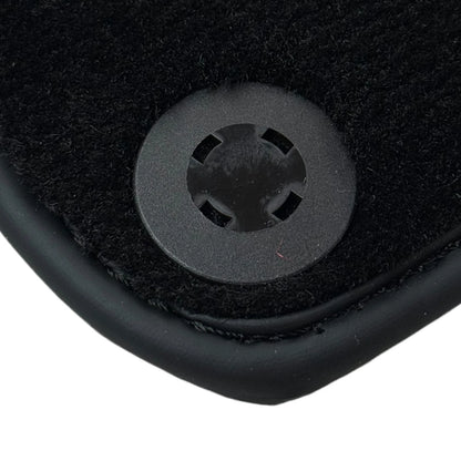 Lamborghini Gallardo Black Tailored Floor Mats with Logo (2004-2013)