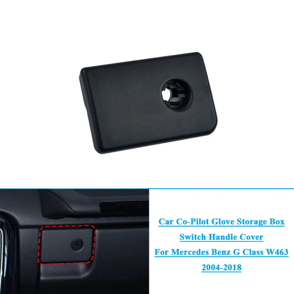 Co-Pilot Glove Storage Box Switch Handle Cover for Benz G Class (2004–2018)