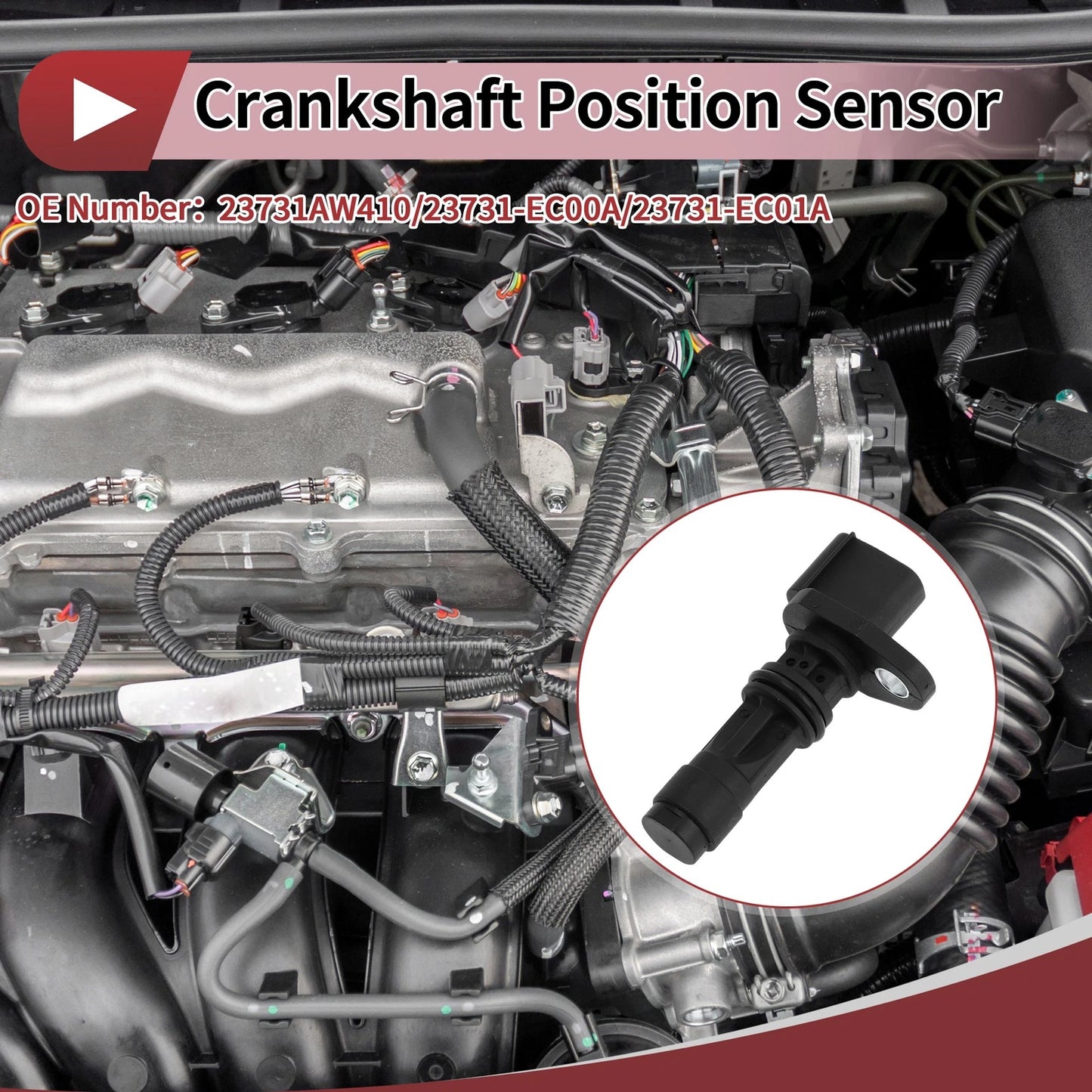 Crankshaft Position Sensor for Nissan Almera Tino 2.2dCi (2003-2006)