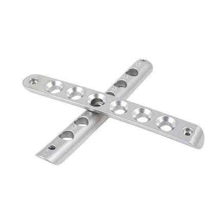5 x Silver Door Handle Tailgate Trim Covers for Jeep Wrangler JK (2007-2018)