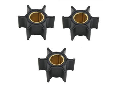 3 Pcs Water Pump Impeller for Johnson/Evinrude 386084/18-3050 (40-60HP)