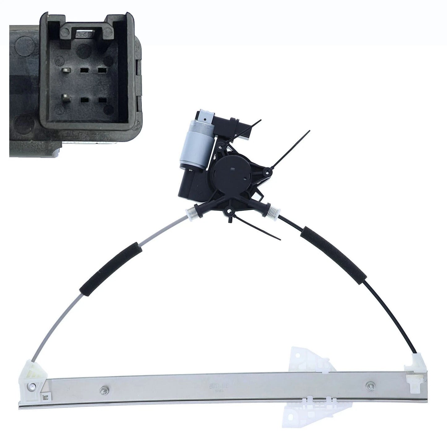 Front Left Window Regulator W/ Motor 2 Pins for Mazda 3 (2003–2009)