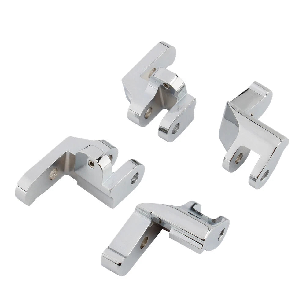 Front Driver Floorboard Relocation Brackets for Harley Touring Road Glide (2014-2023)