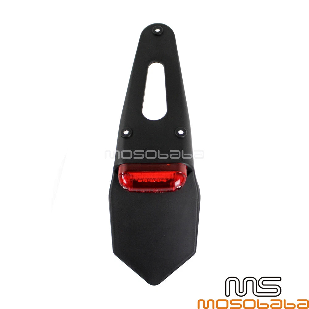 Rear Fender Mudguard w/ LED Tail Lights for Honda CR100/125/250
