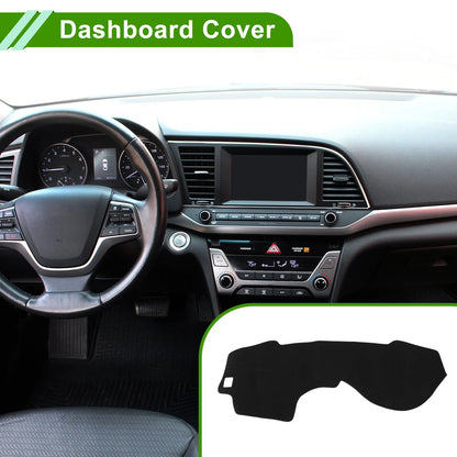 Dashboard Cover Black for Nissan Bluebird Sylphy G11 (2005-2012) 1 Pcs
