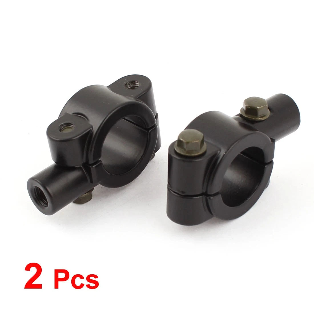 Pair / 7mm / Mirror Mount Bracket Clamp for ATV Motorcycle