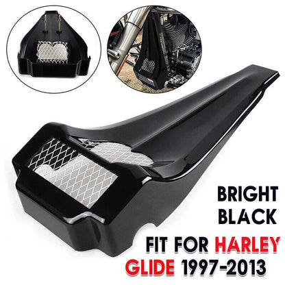 Vivid Fairing Chin Spoiler Scoop Black for Harley Road King & Street Glide