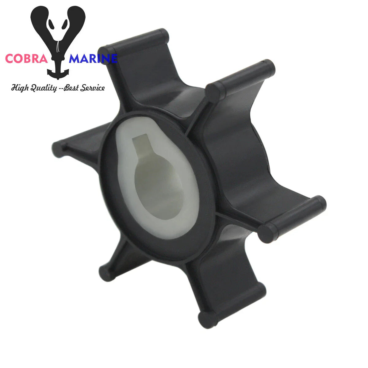 Water Pump Impeller for YAMAHA 2HP (646-44352-01) (P45, 2A, 2B, 2C)
