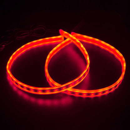 60cm RGB Car Flexible Tube LED Strip Daytime Running DRL Lights