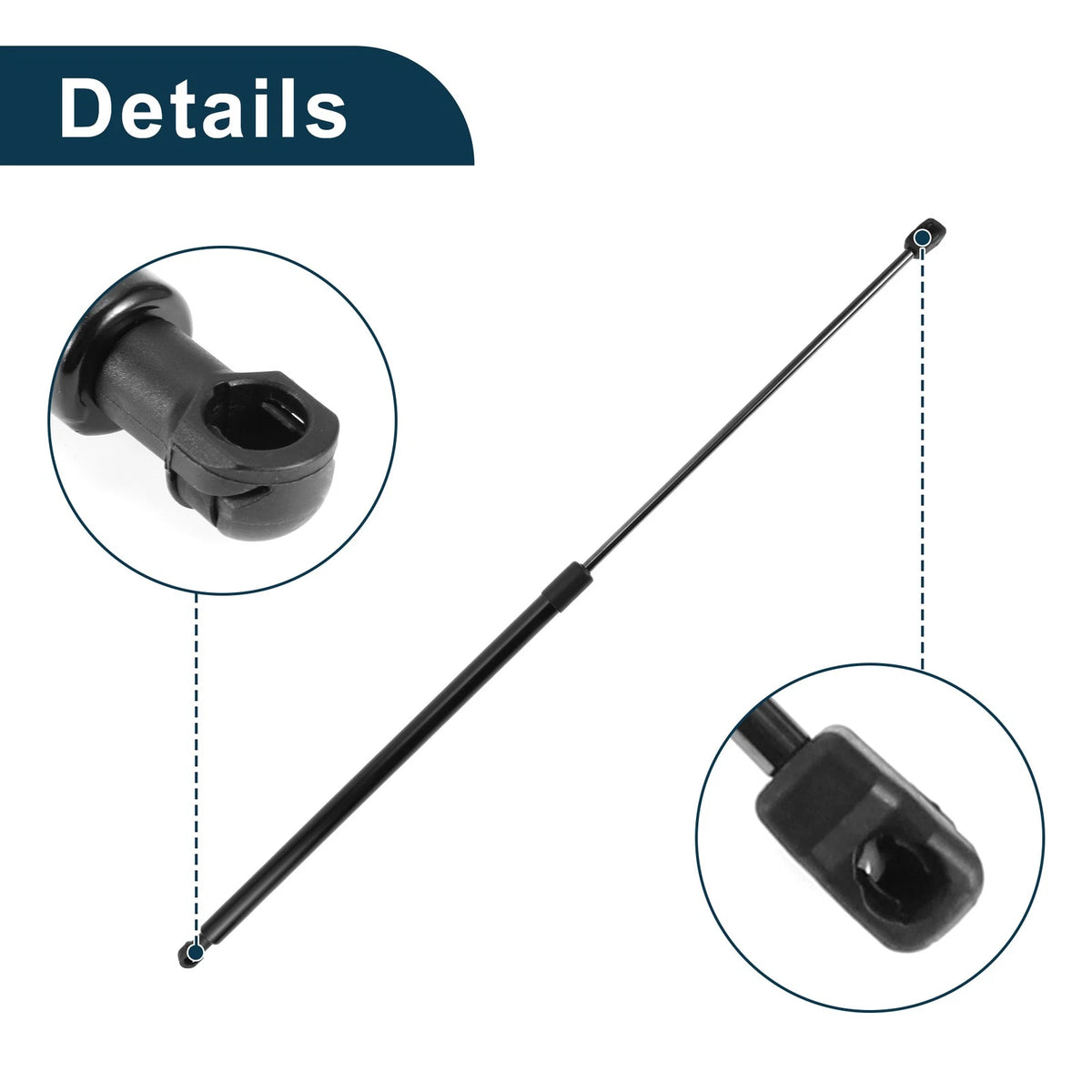 Front Hood Lift Supports Struts for BMW 745i/745Li (2002-2005)