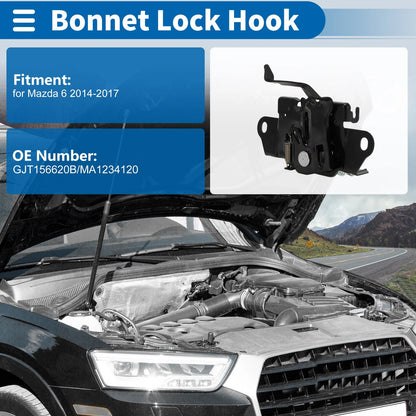 Hood Latch Assembly for Mazda 6 (2014-2017)