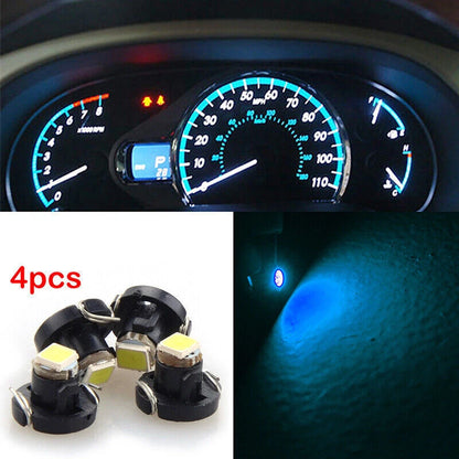 T4 LED Bulbs 1SMD Neo Wedge Gauge Dash Lights