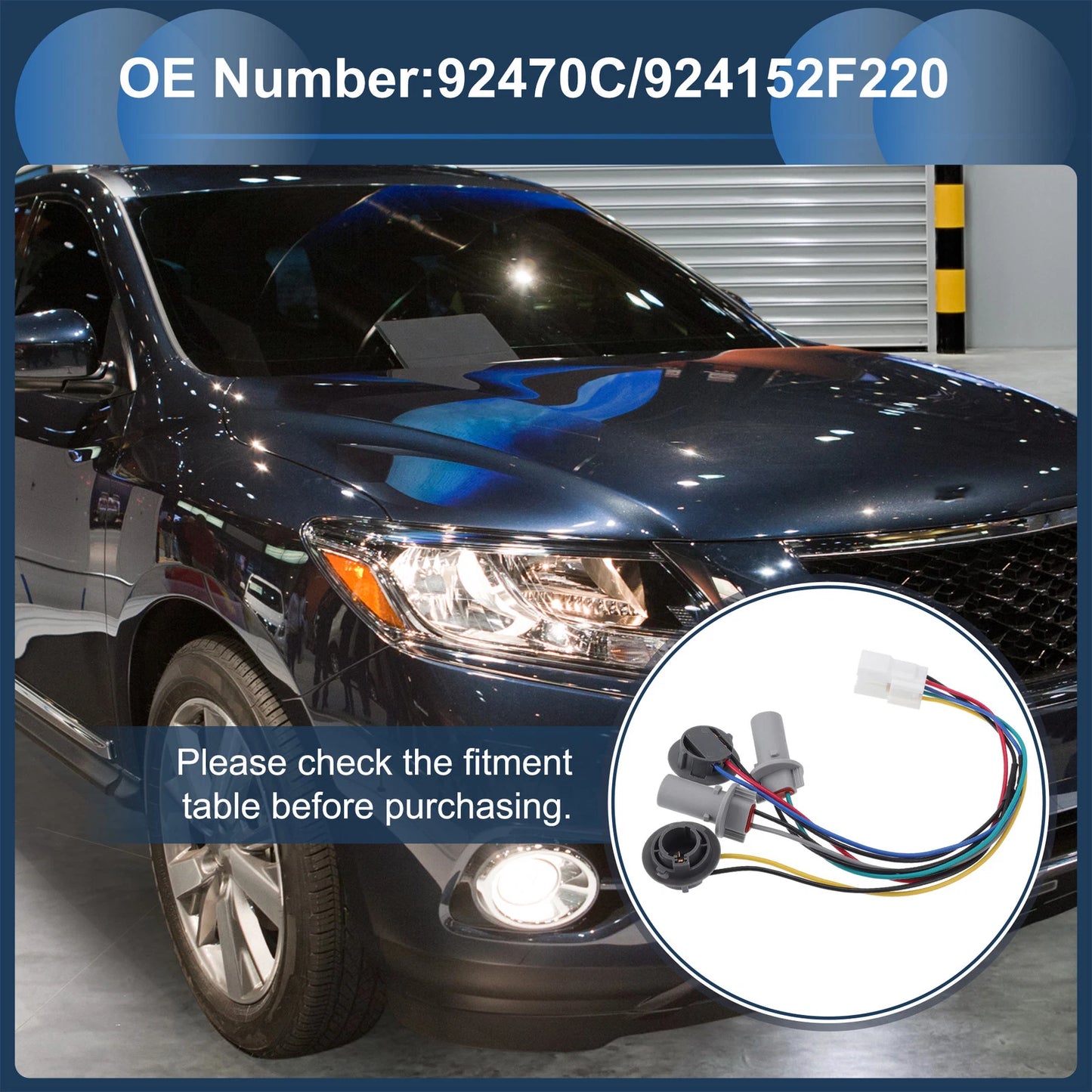 Headlight Wiring Harness Assembly for Kia Spectra5 (2005-2009)