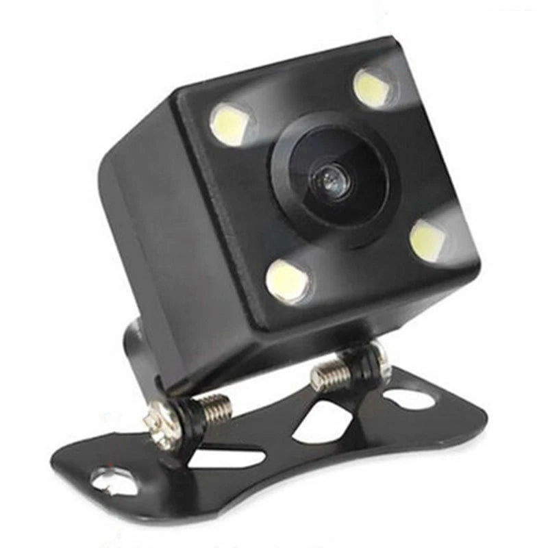 Waterproof Rear View Backup Camera with 4 LEDs for Car