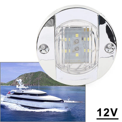 12V LED Round Side Marker Lights for Truck Trailer RV Boat