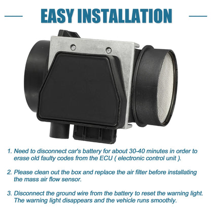 Car Mass Air Flow Meter MAF Sensor for Volvo 240 (1988-1993)