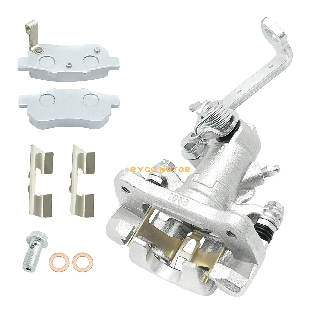 2 x Rear Brake Calipers w/Ceramic Pads for Honda Big Red MUV700 (2009–2013)