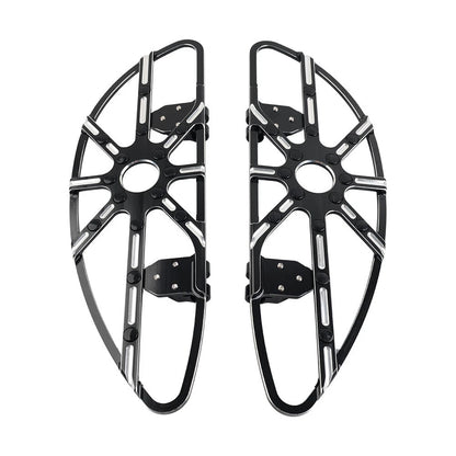 Rider Driver Front Floorboard Footboards for Harley Touring Softail