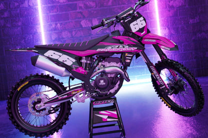 Custom Decals for KTM SXF 250 450 (2013-2015) - Pink Style Stickers