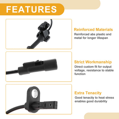 ABS Wheel Speed Sensor for Chevrolet Camaro Front
