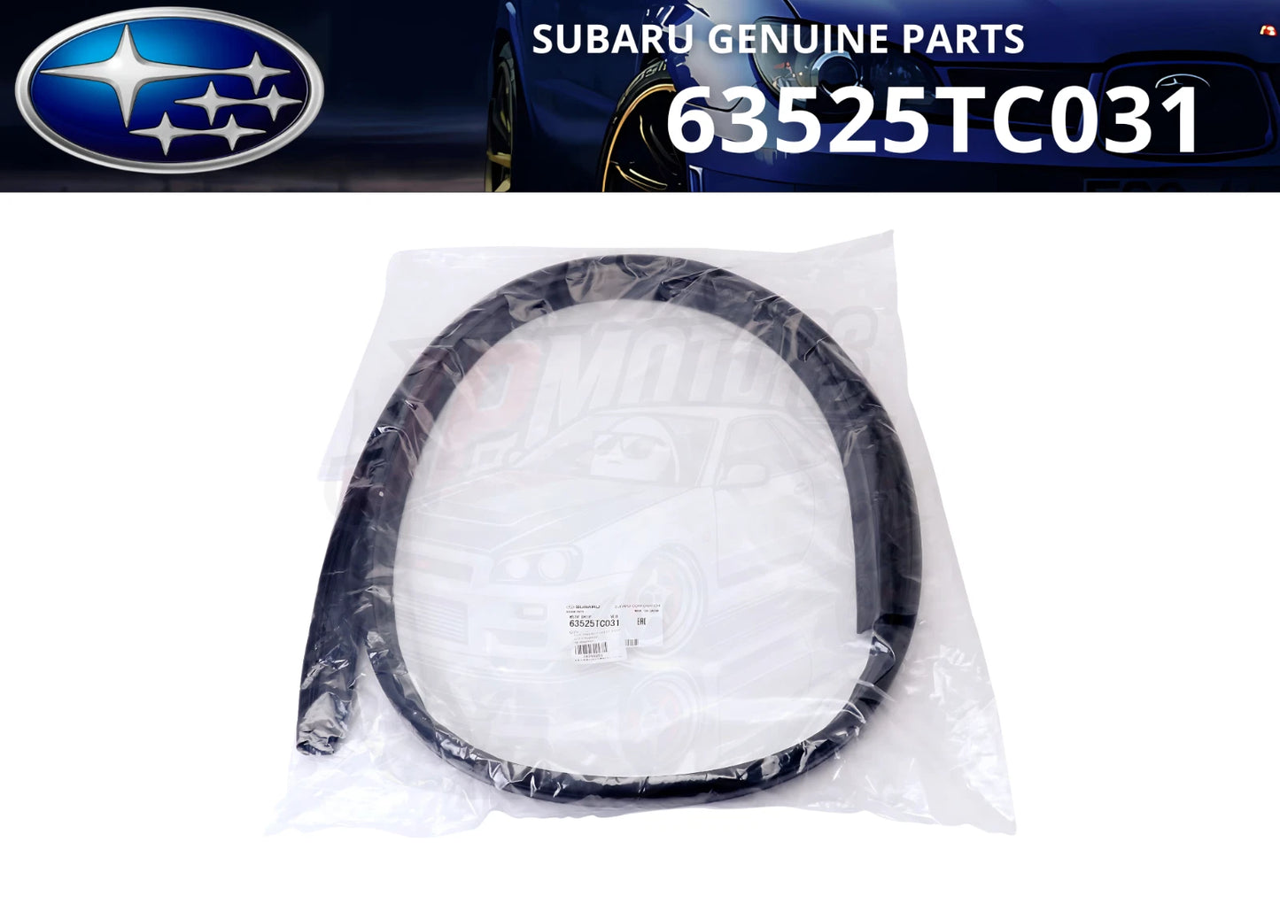 Weather Strip-Drip Left Side for Subaru