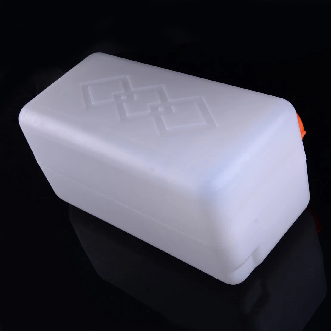 5.5L Fuel Oil Gas Tank for Truck Air Diesel Parking Heater White & Orange